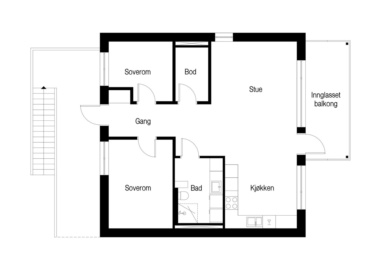 Plantegning. Galleribilde