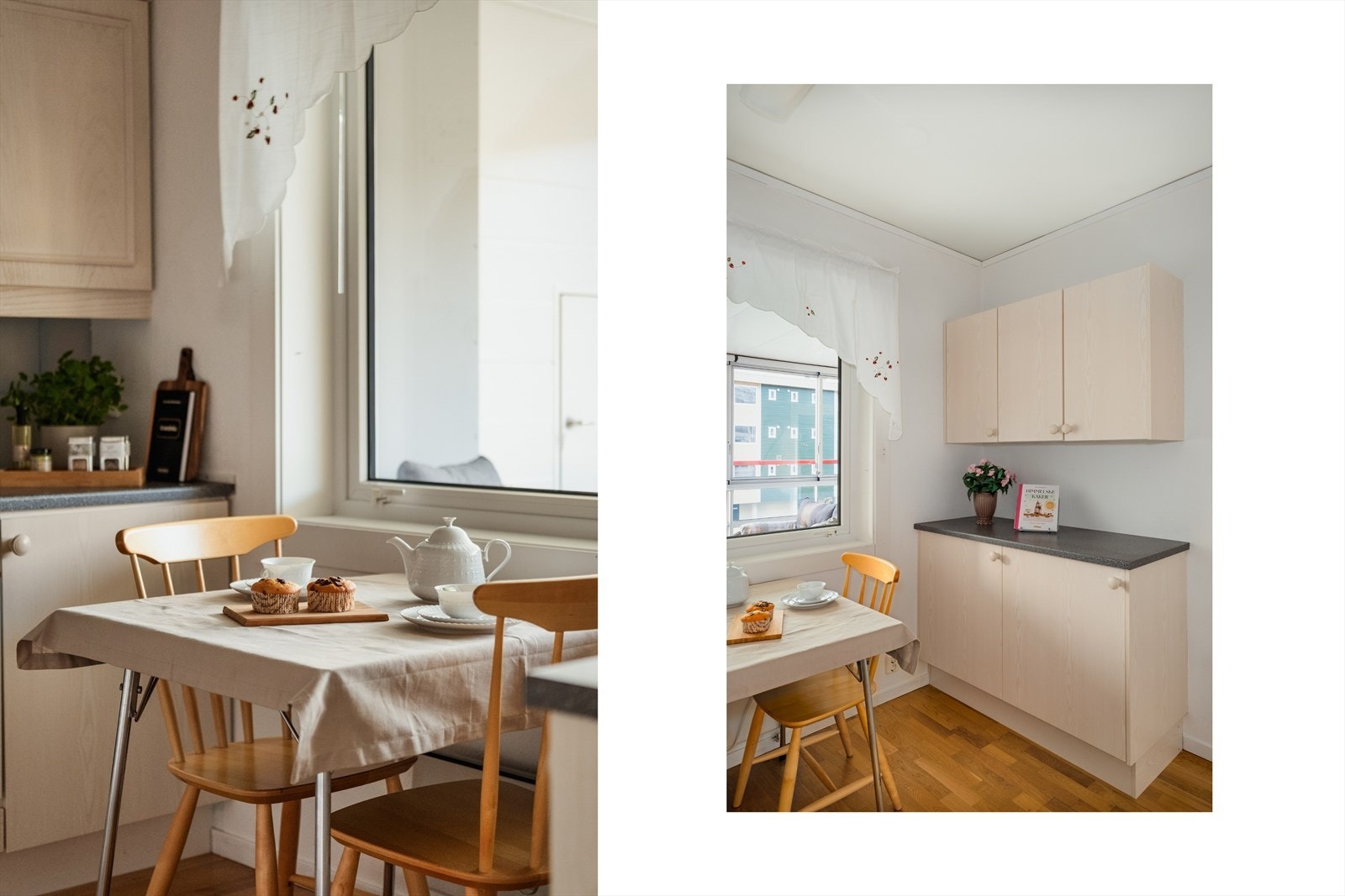 - Plass til et hyggelig frokostbord på kjøkkenet - Galleribilde