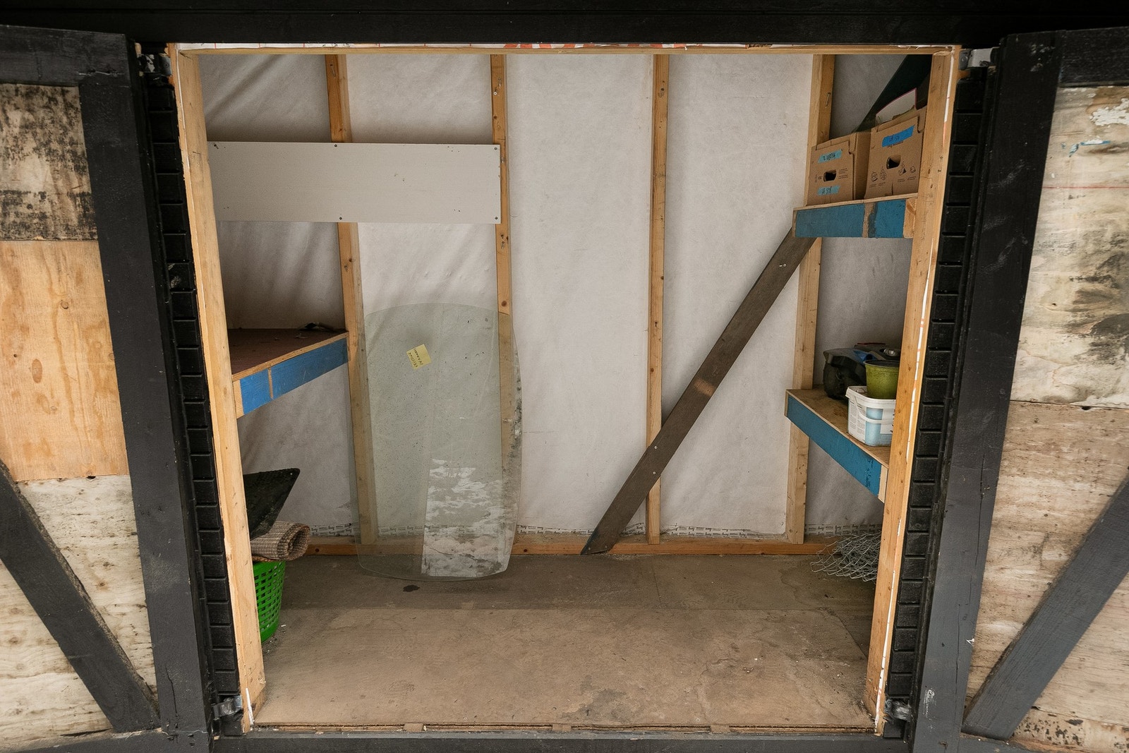 Bod 1 er målt til ca 0,66 m². Bod 2 er målt til ca 2,99 m². Galleribilde