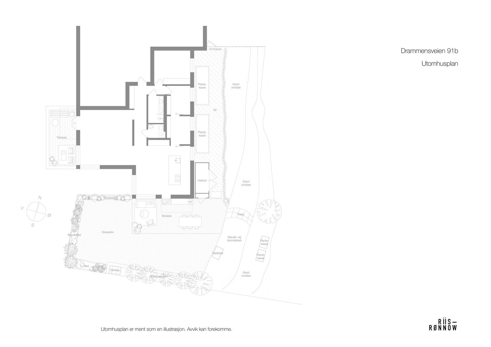 Utomhusplan. Galleribilde