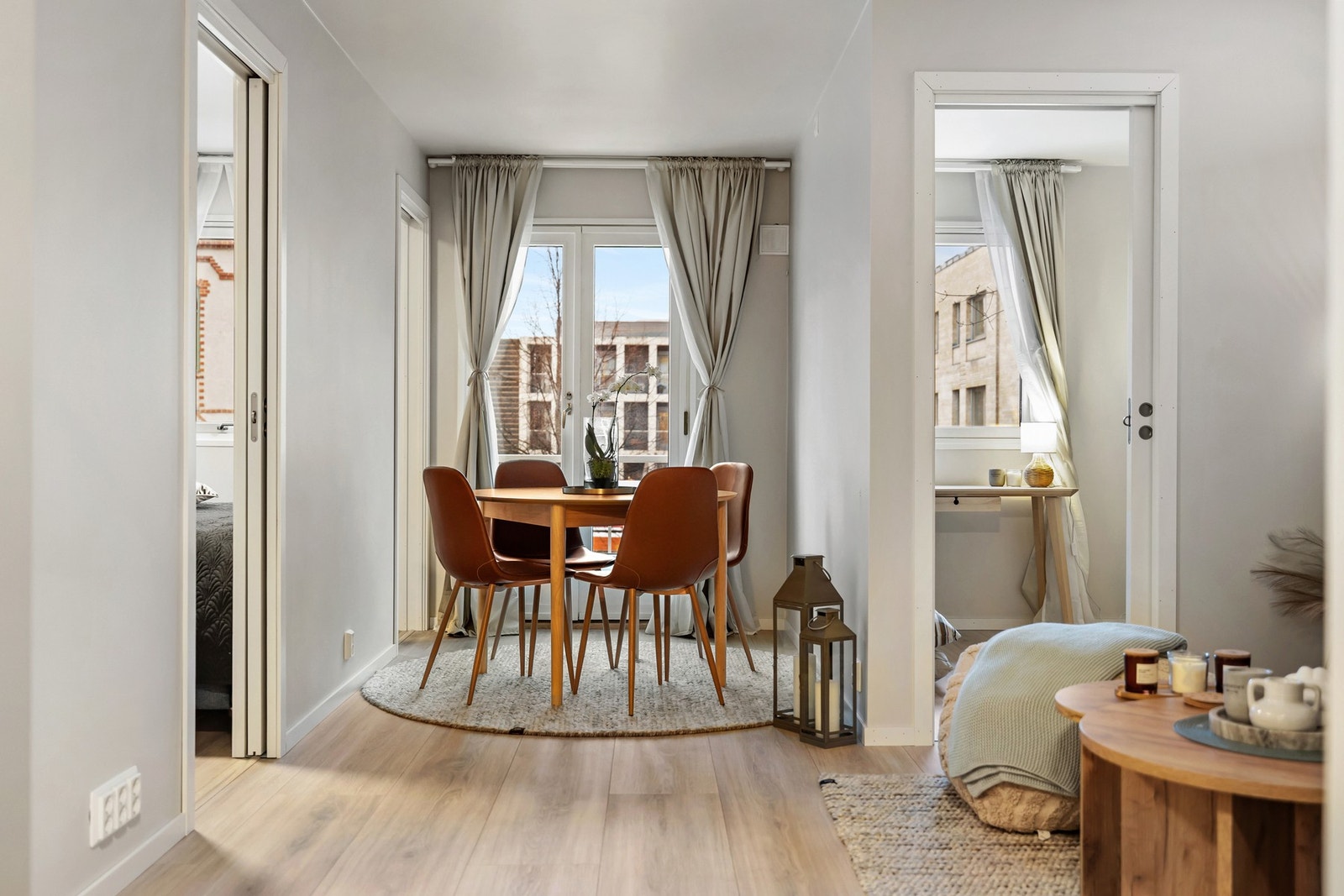 Her er det en fransk balkong. Galleribilde