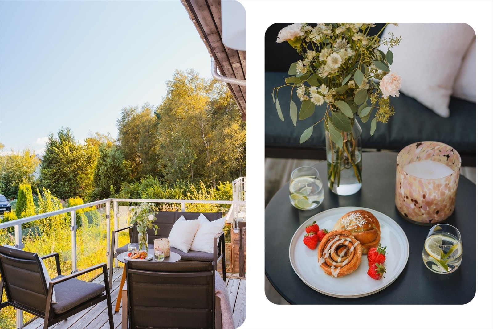 Et fint sted å nyte morgenkaffen Galleribilde