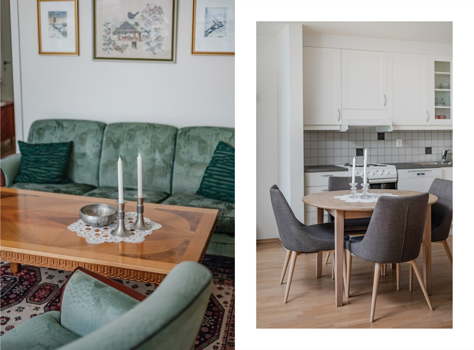 Naturlig plass for sittegruppe og spisebord Galleribilde