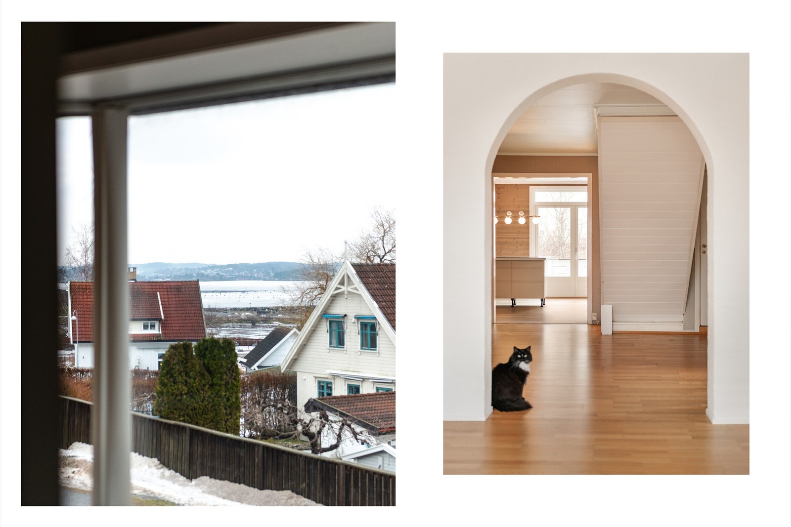 Her kan du også skimte utsikt mot vannet. Galleribilde