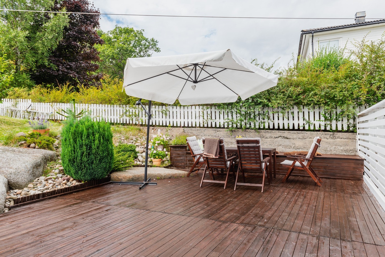 Her kan du lage din egen lille oase (bildet er fra 2021). Galleribilde