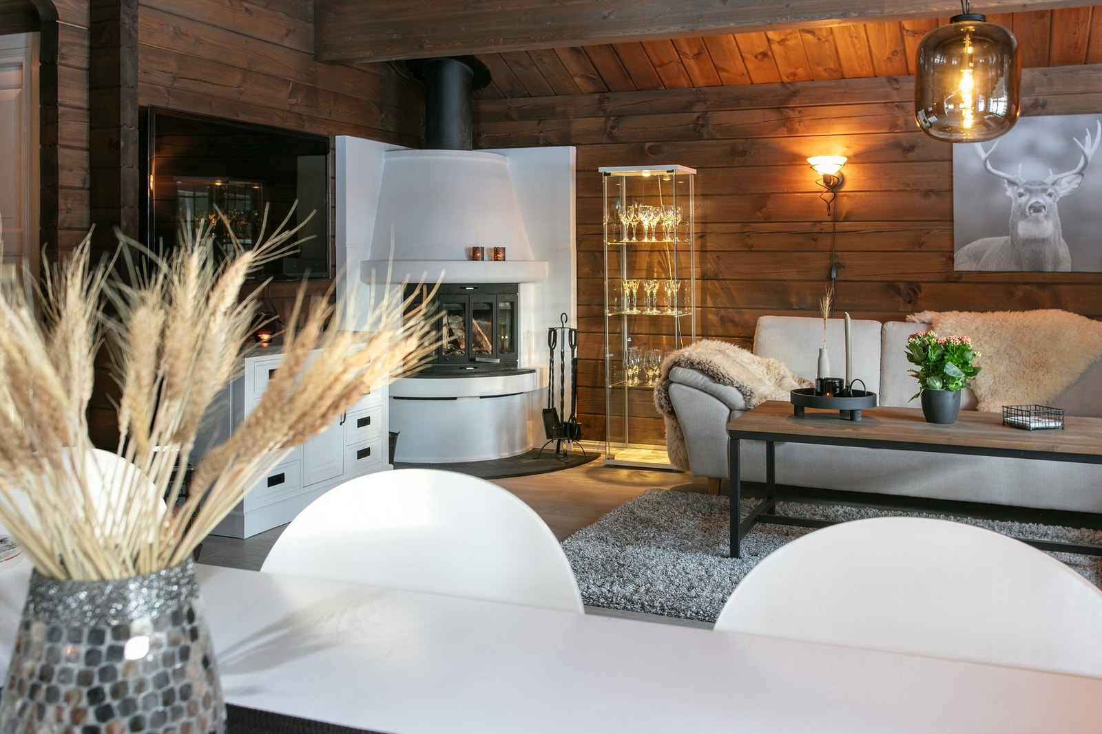 Fra spisestue mot sofagruppe Galleribilde