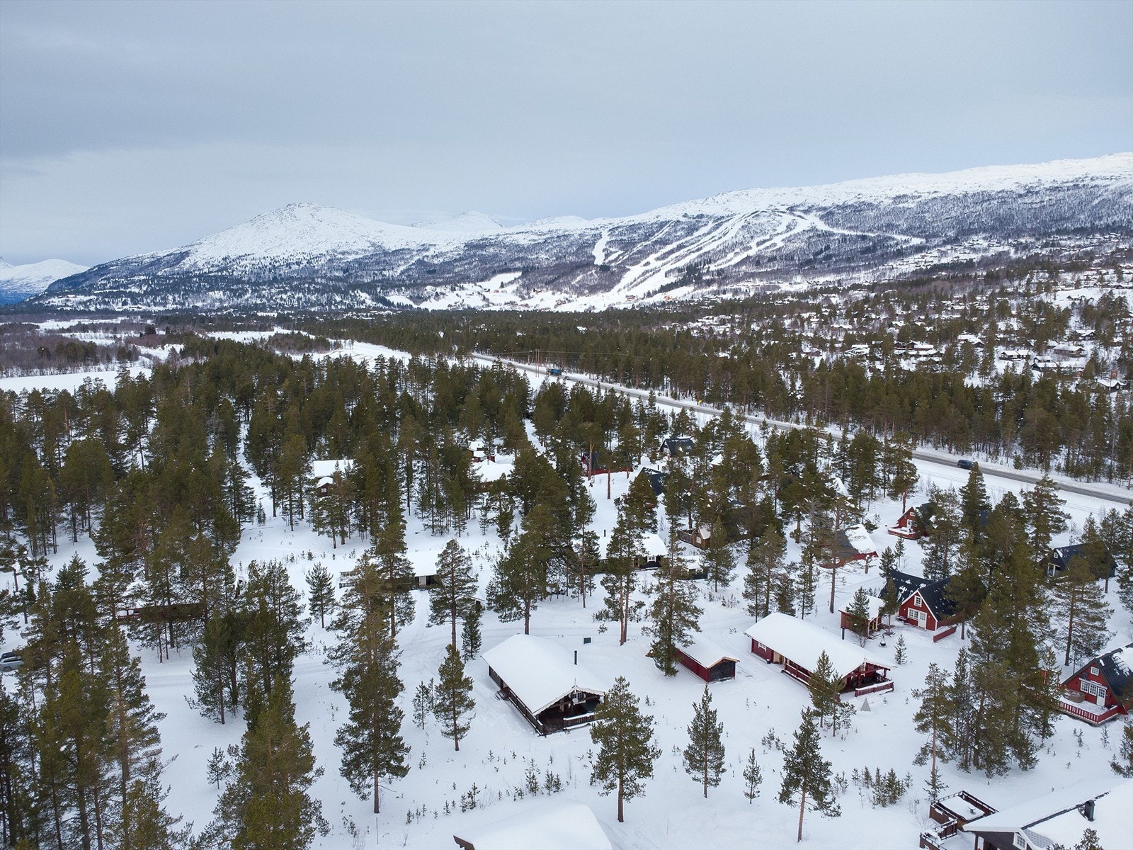 Dronebilde Galleribilde