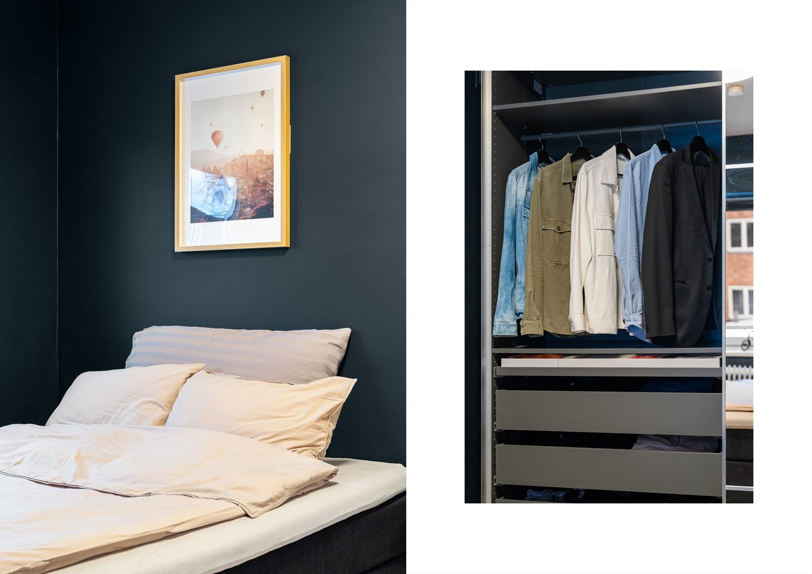 Her ligger alt tilrette for en god natts søvn. Galleribilde