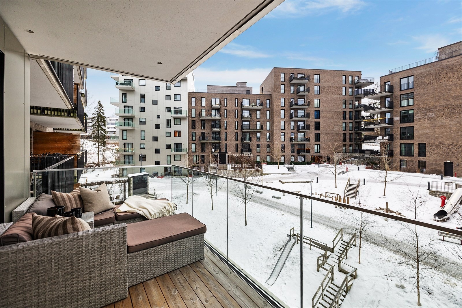 Her kan man nyte lune og fine sommerdager - og kvelder. Galleribilde