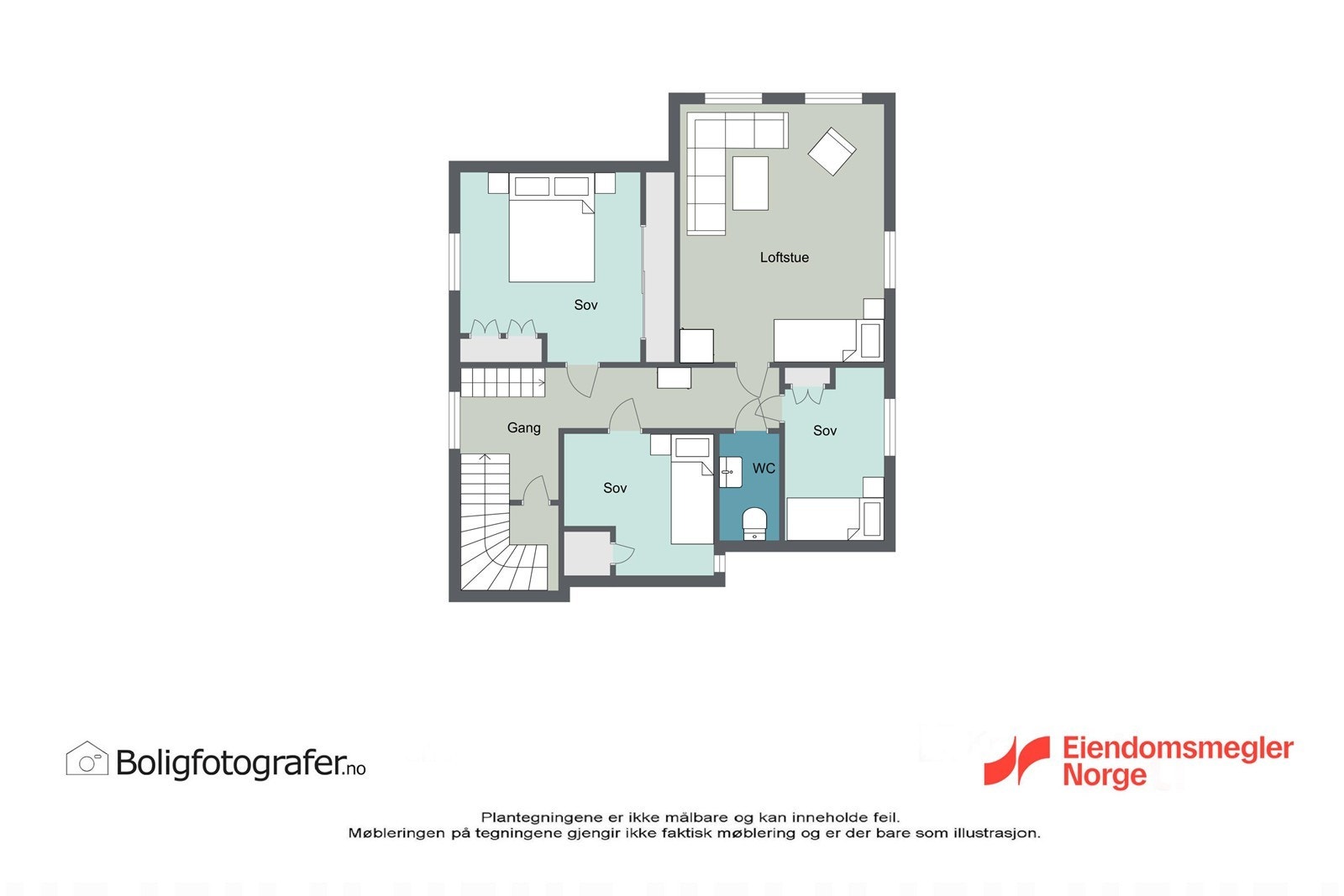 Plantegning 2. etasje. Galleribilde