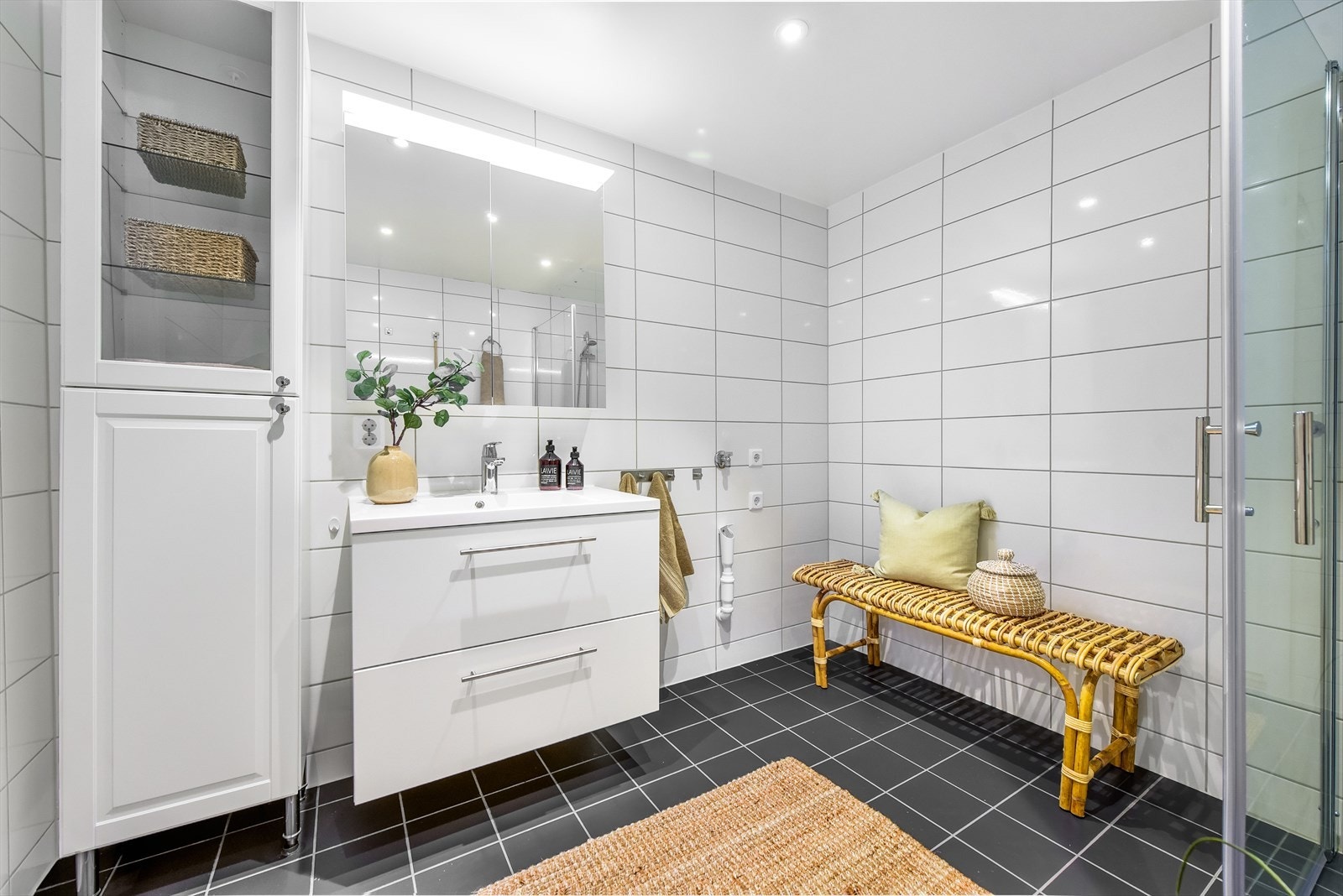 Det er også opplegg til vaskemaskin Galleribilde