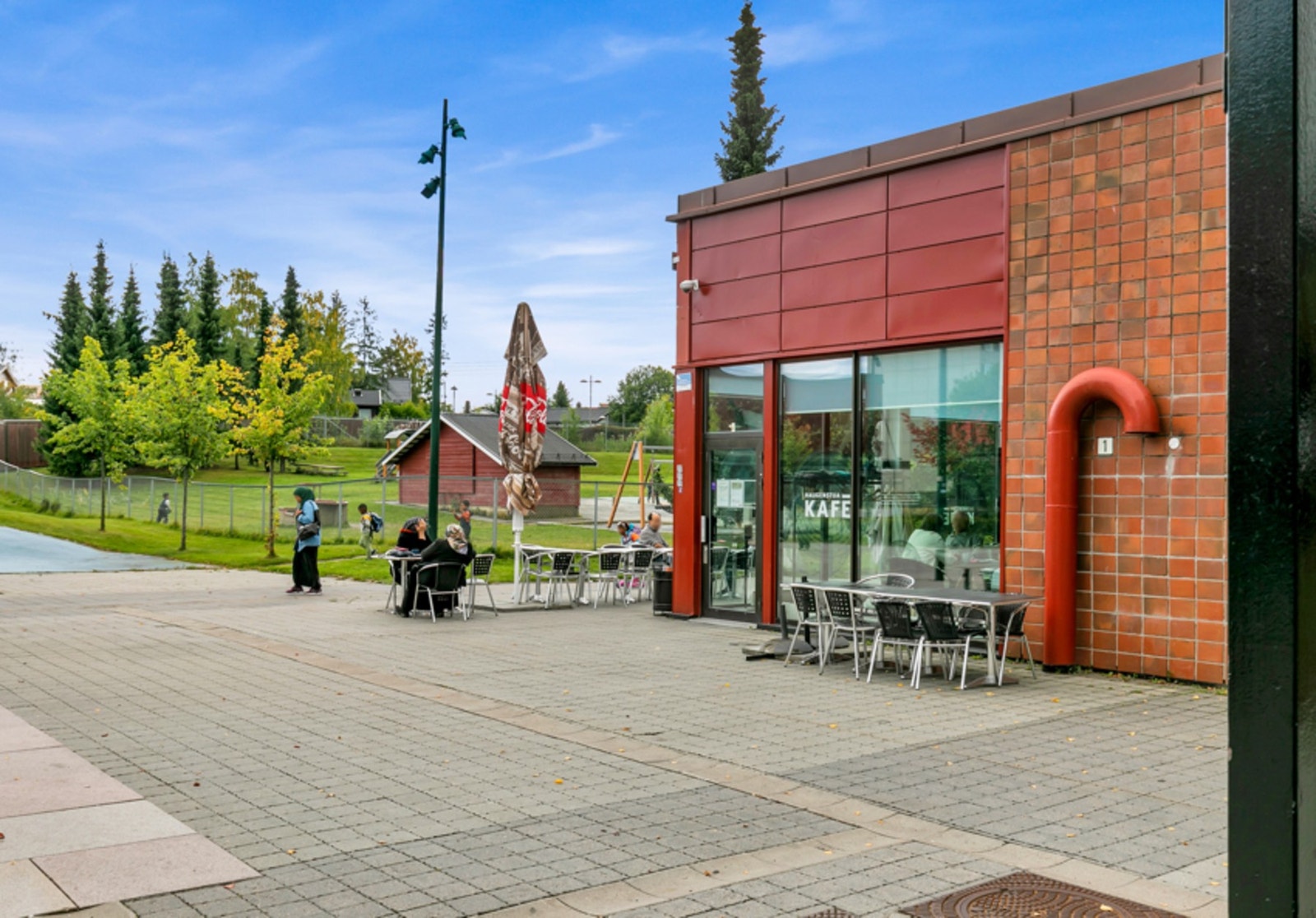 Haugenstua kafe og catering er en hyggelig kafe som tilbyr alt fra kald mat til varm mat. Galleribilde