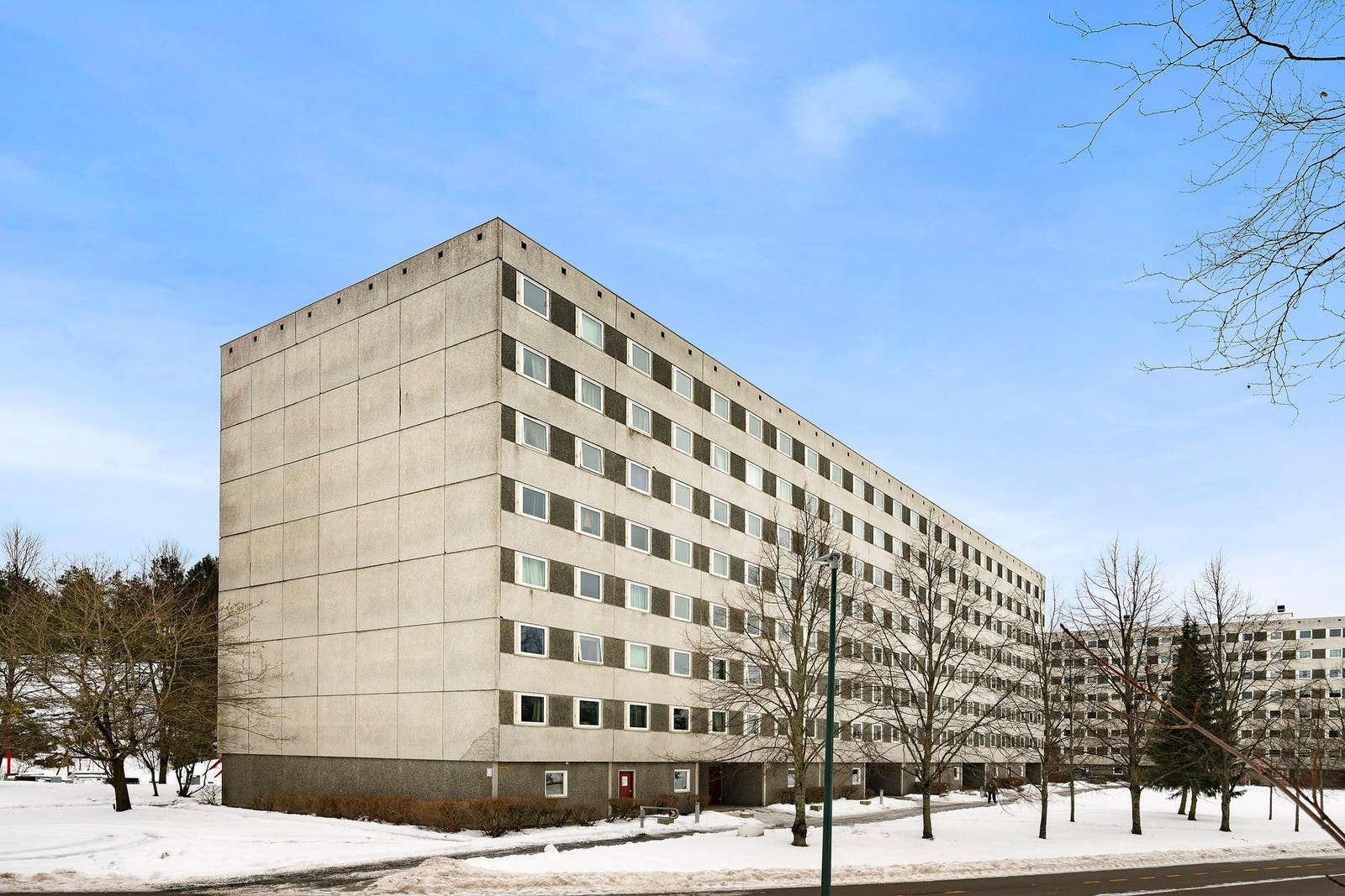 Boligen ligger i byggets 5. etasje. Galleribilde