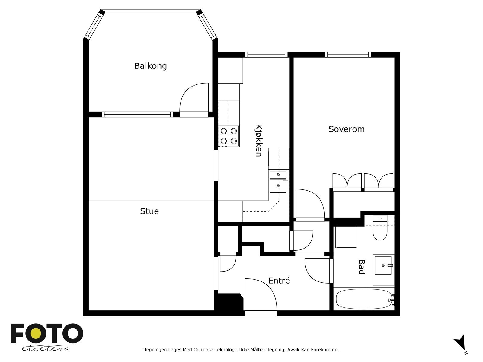 Veiledende plantegning. Ikke målbar Galleribilde