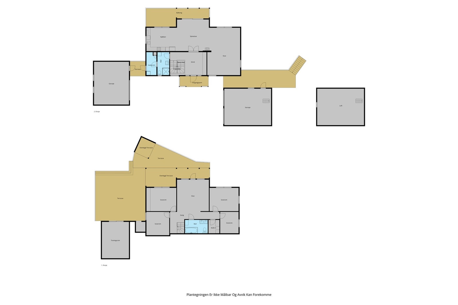 Veiledende plantegning. Galleribilde