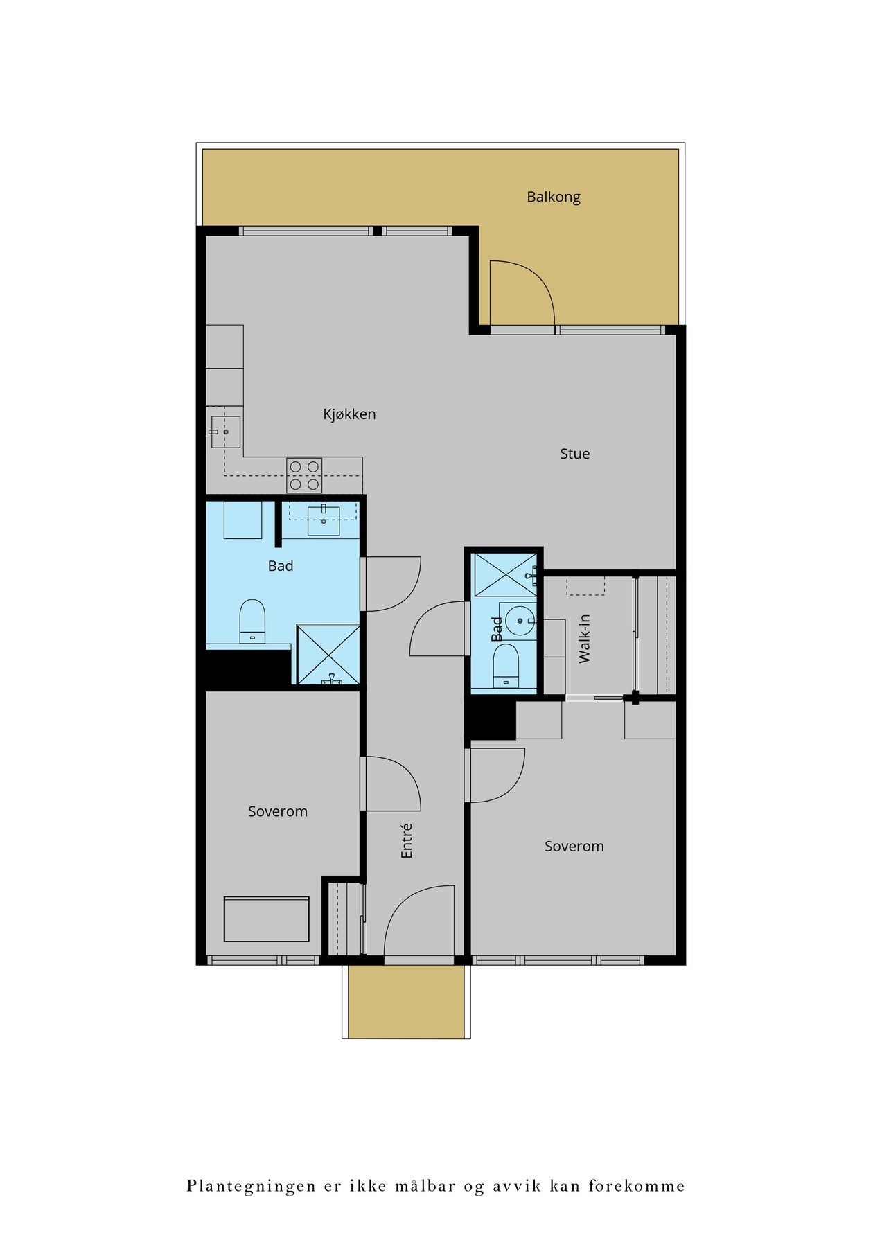 Veiledende plantegning Galleribilde