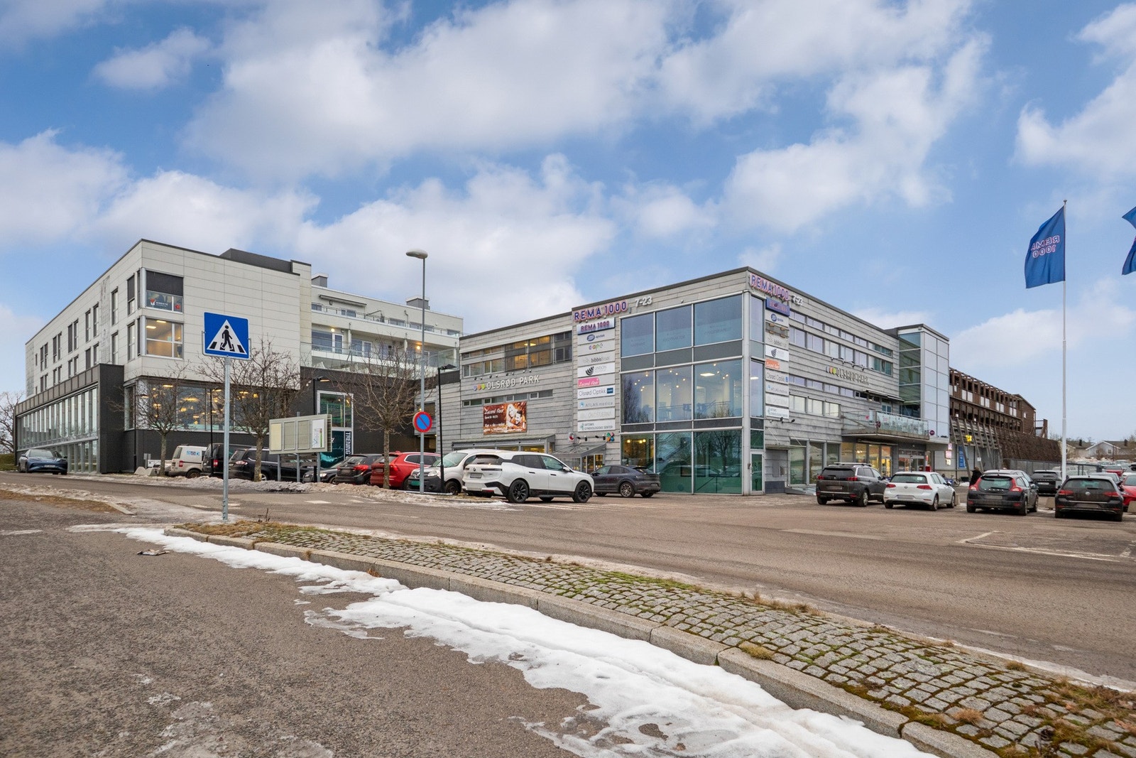 Olsrød park byr på det meste av det du trenger til daglig. Galleribilde