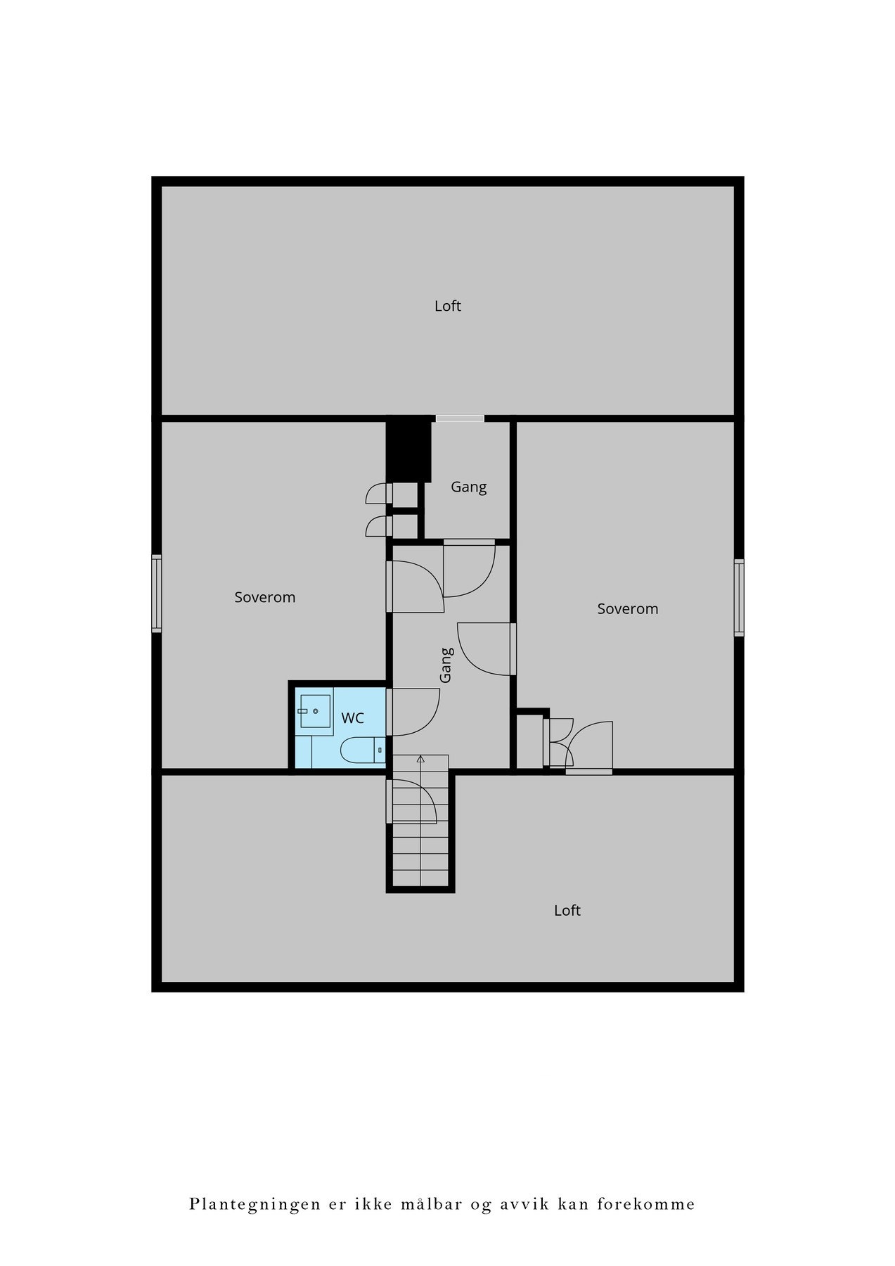 Veiledende plantegning Galleribilde