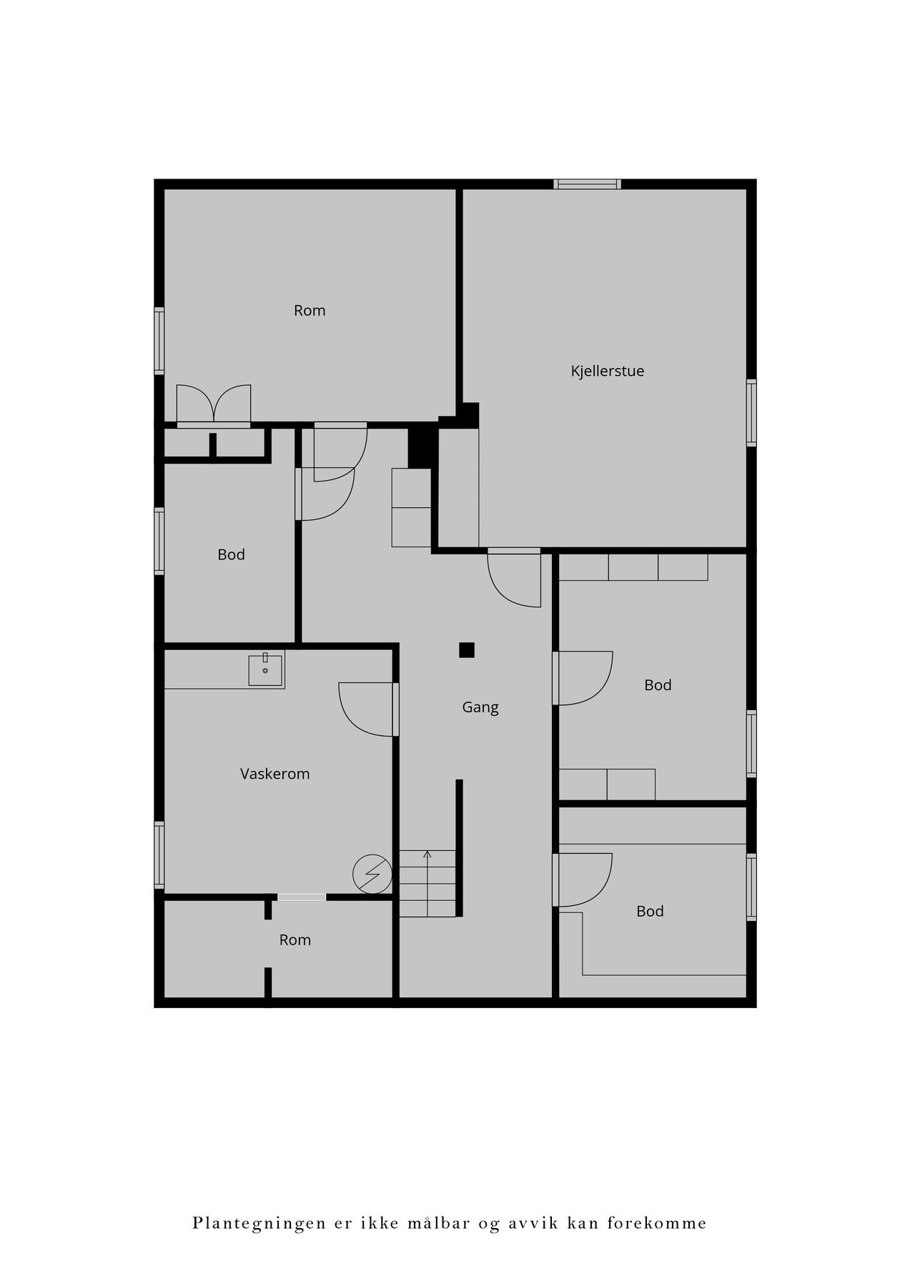 Veiledende plantegning Galleribilde