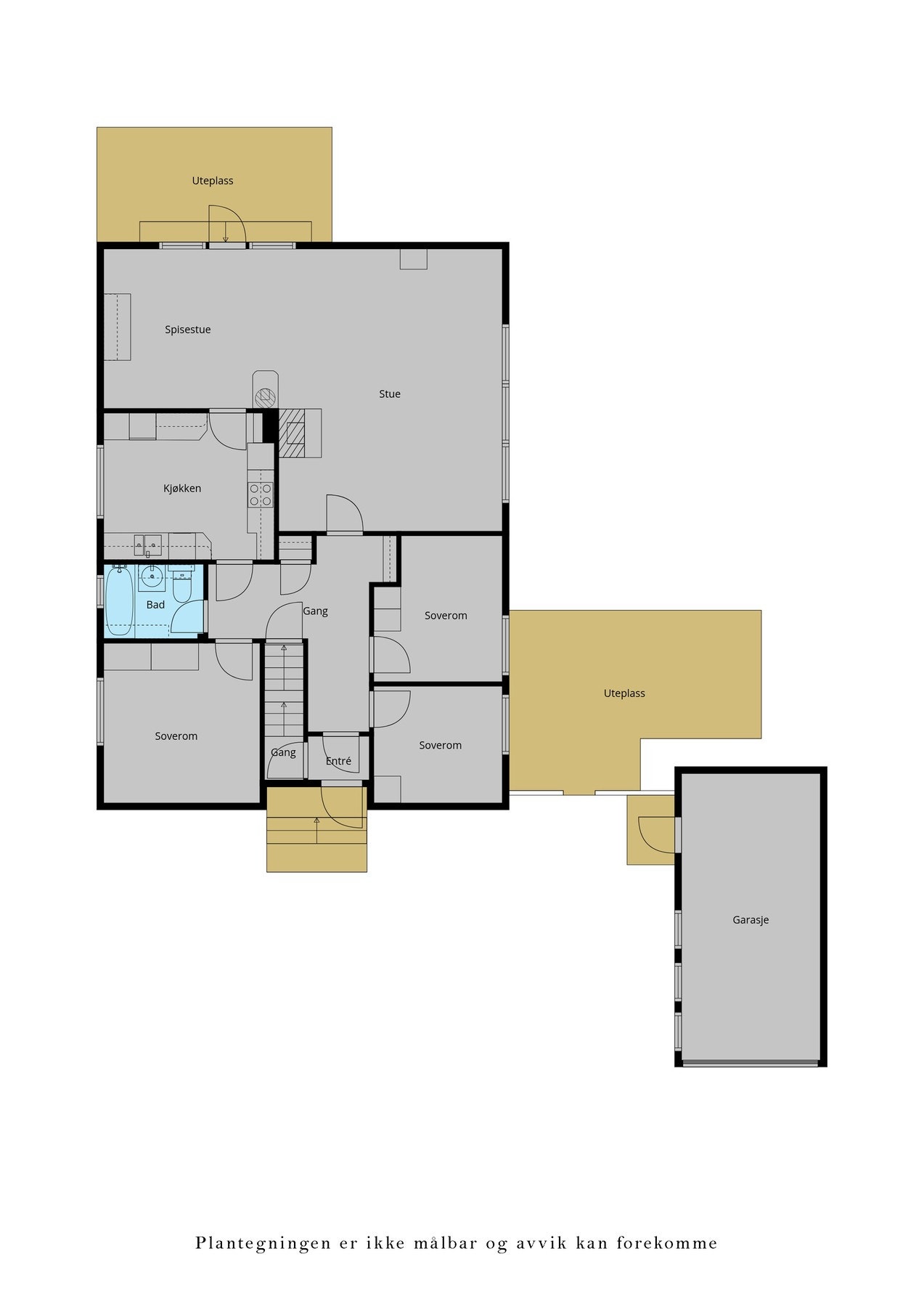 Veiledende plantegning Galleribilde