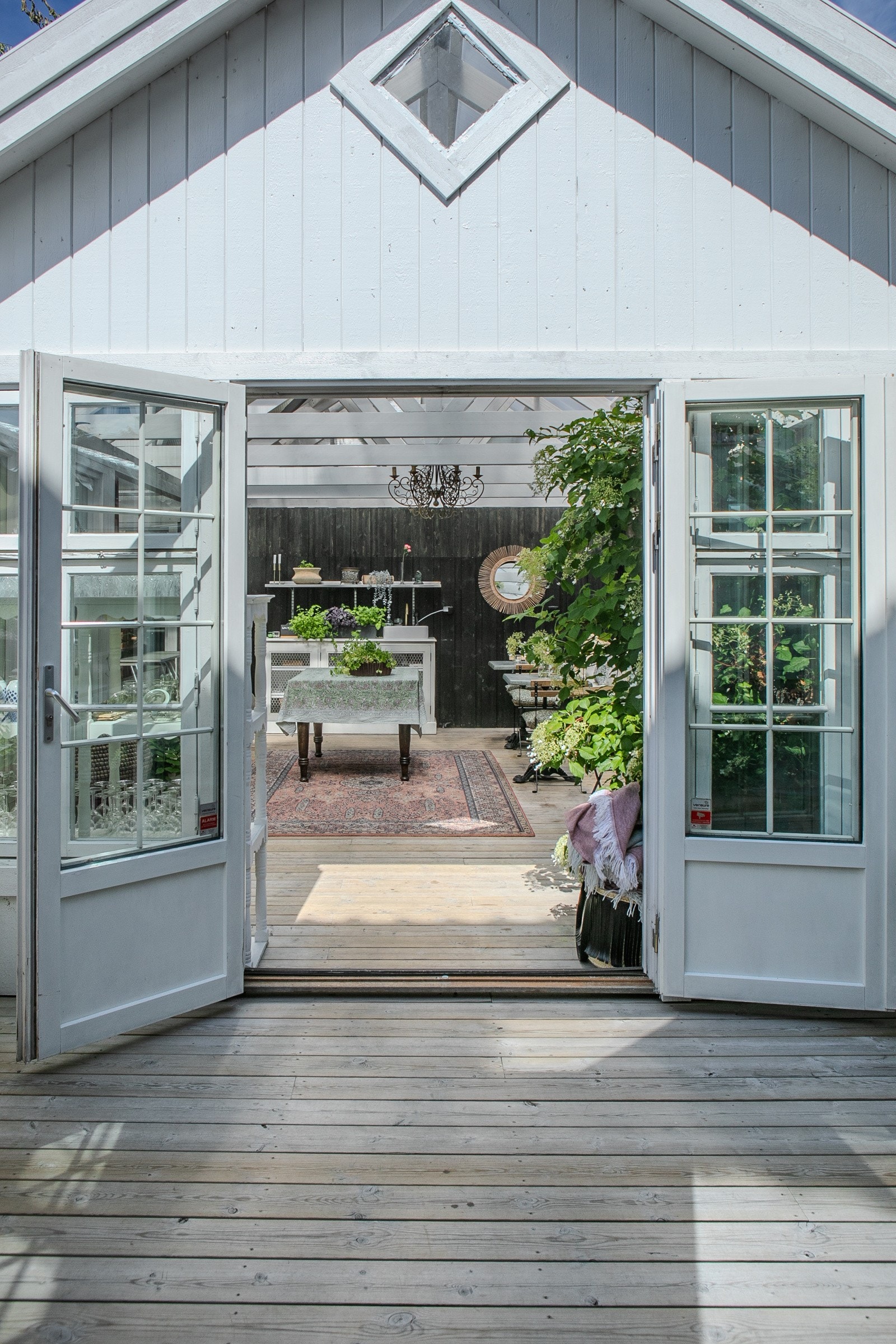 Inngang til drivhuset Galleribilde