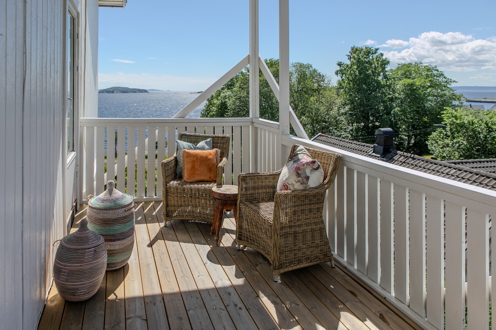 Egen balkong til suiten. Galleribilde