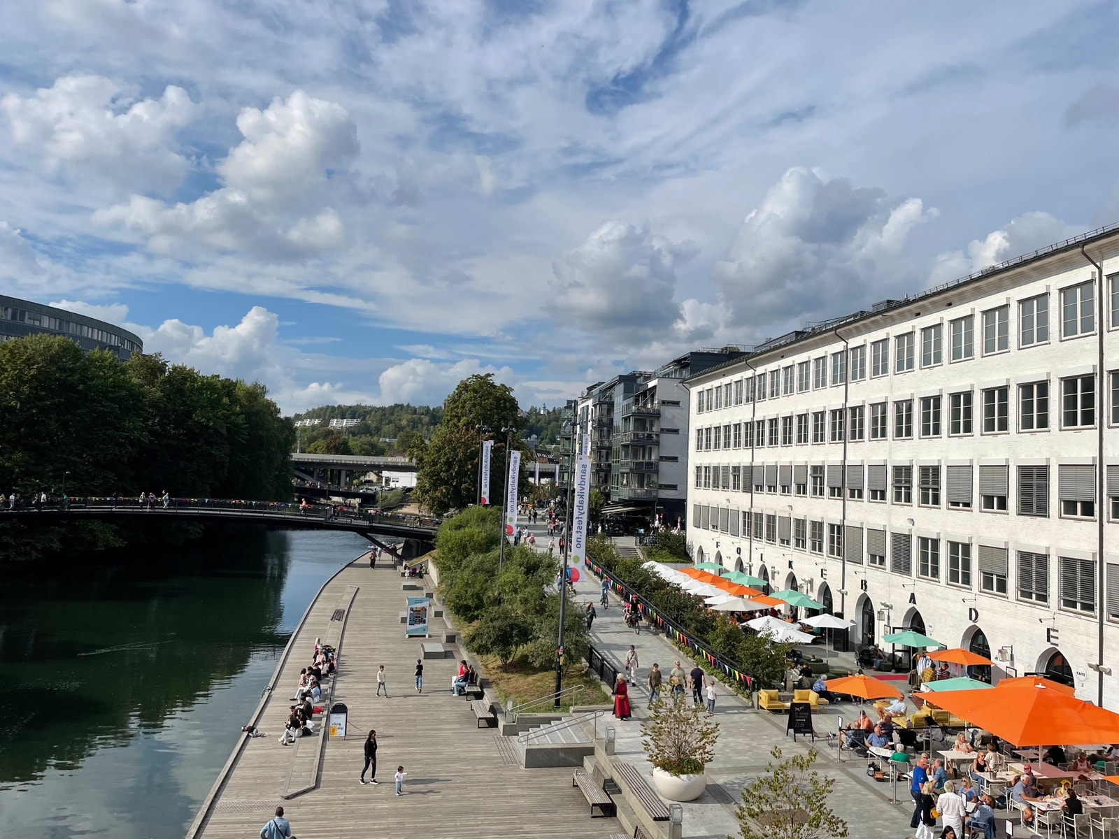 Utleier videreutvikler hele området til en sosial møteplass Galleribilde