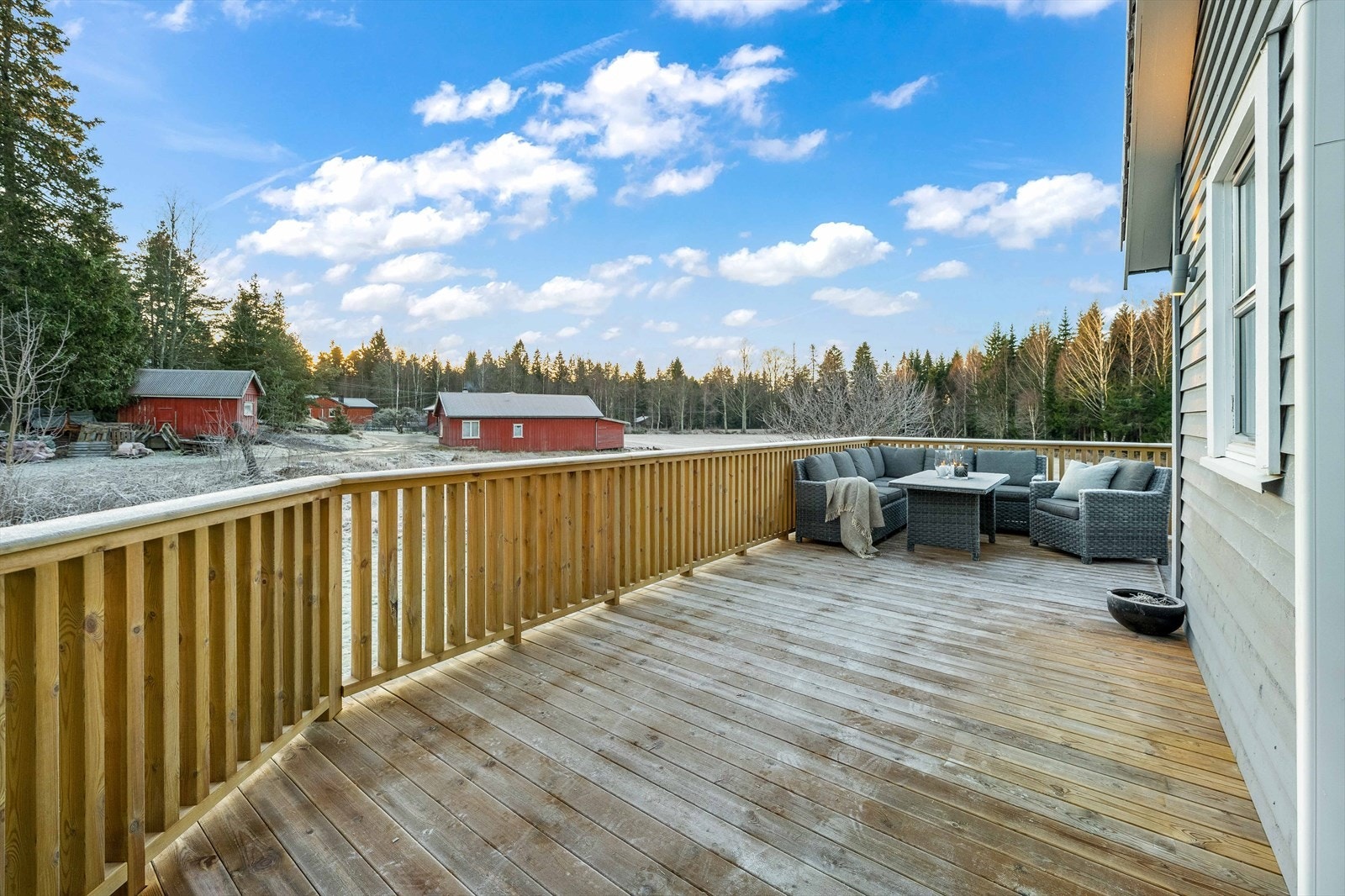 Terrasse på ca. 43 kvm. Galleribilde