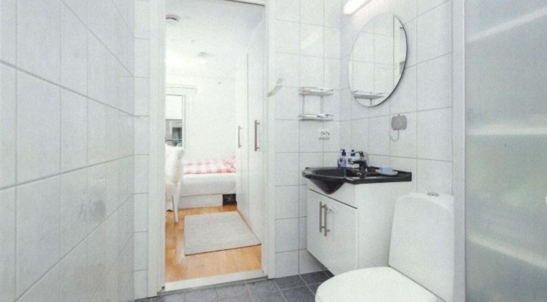 tidligere innredning fra bad til soverom Galleribilde