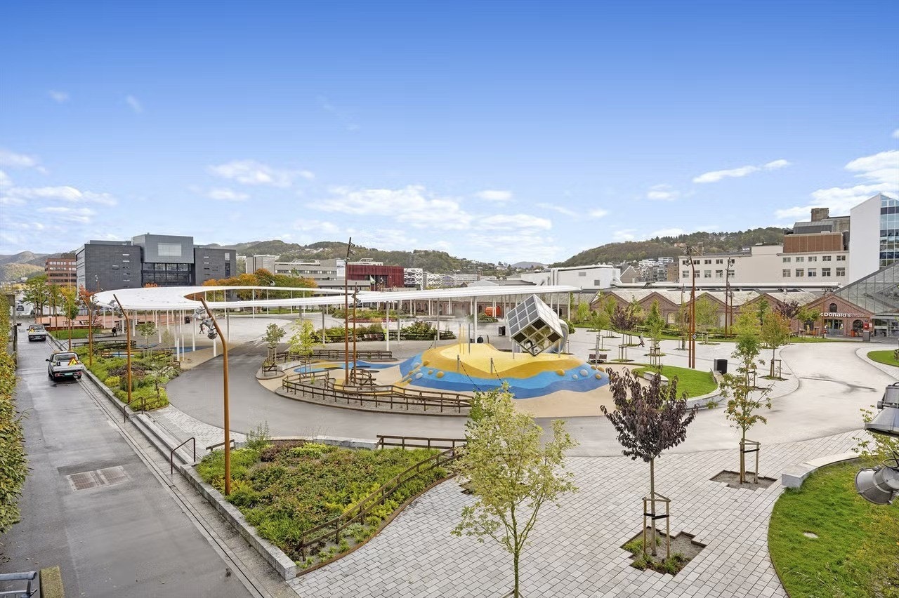 ruten ligger rett i nærheten Galleribilde