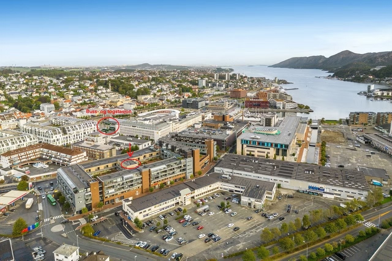 sentral lokasjon Galleribilde