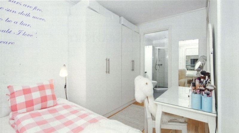 tidligere innredning soverom Galleribilde