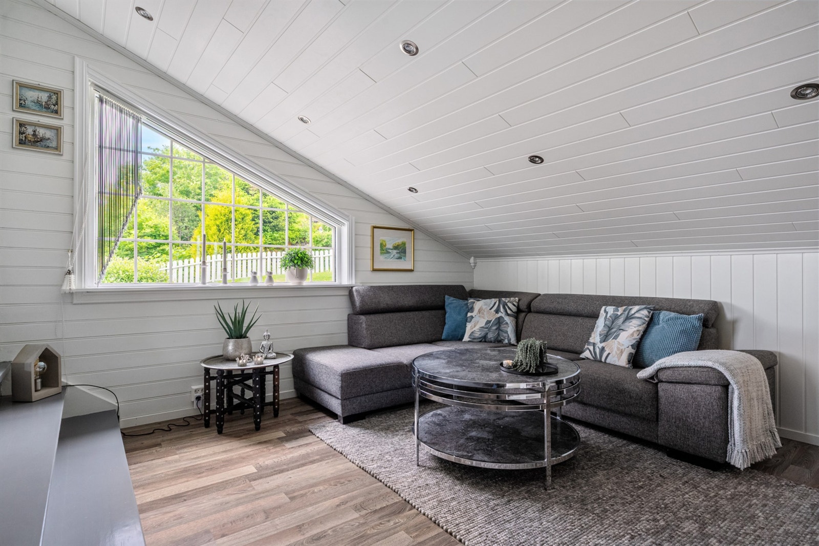 TV-stuen kan være fin å trekke seg tilbake til. Galleribilde