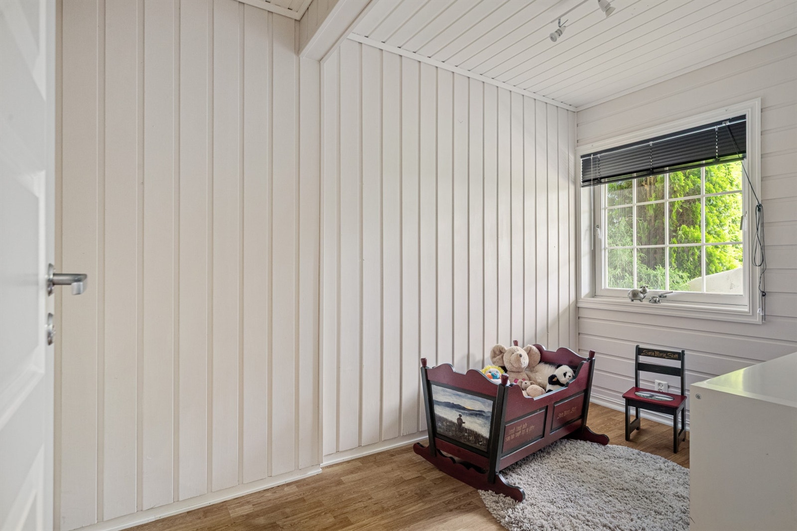 Soverommet i underetasjen måler 8 kvm. Galleribilde