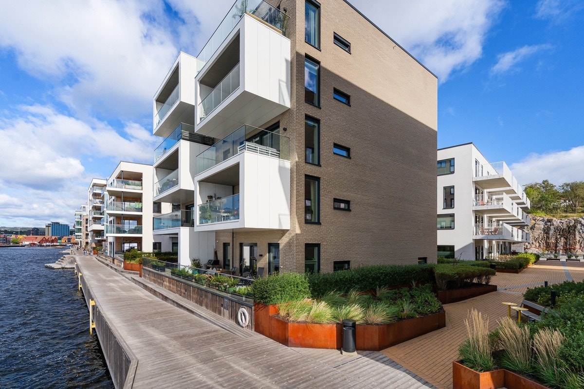 Bilde fra sjøsiden Galleribilde