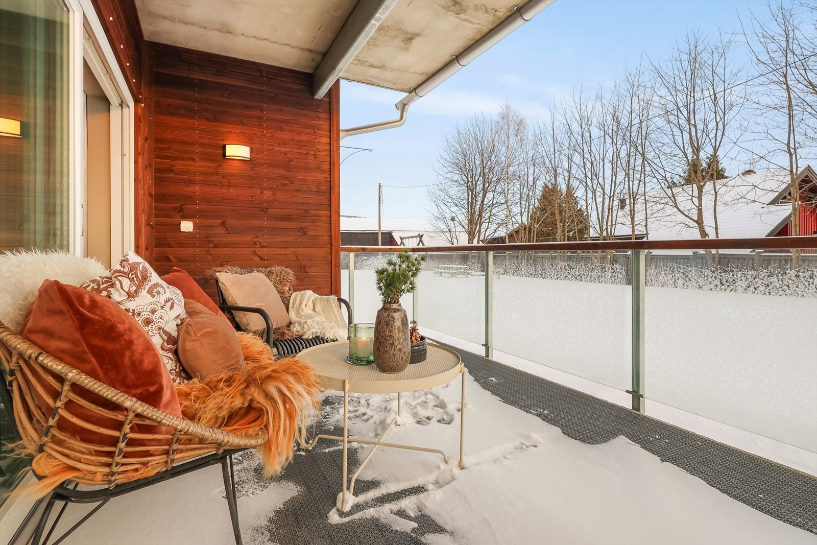 Terrasse mot syd Galleribilde