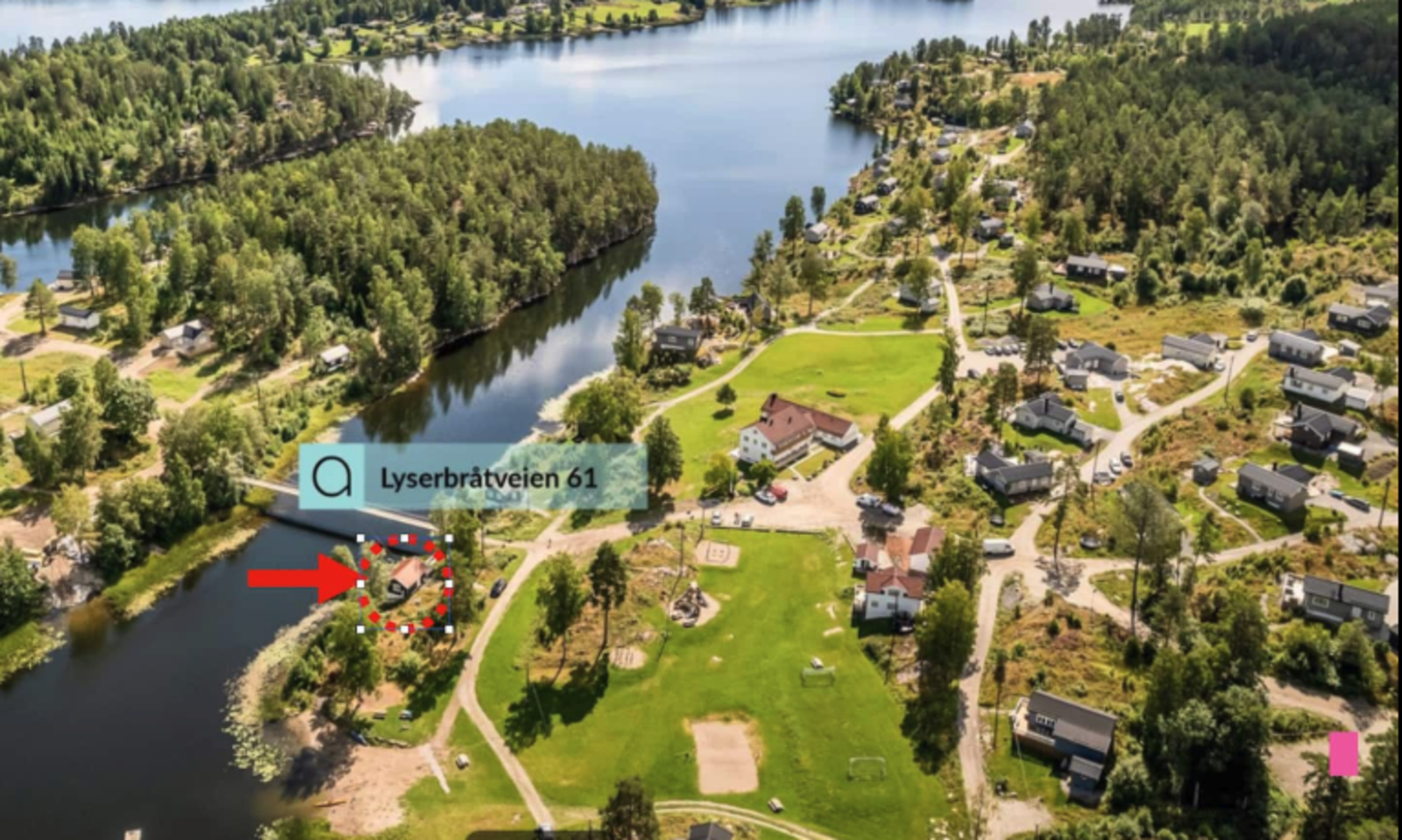 Oversikt over området Galleribilde