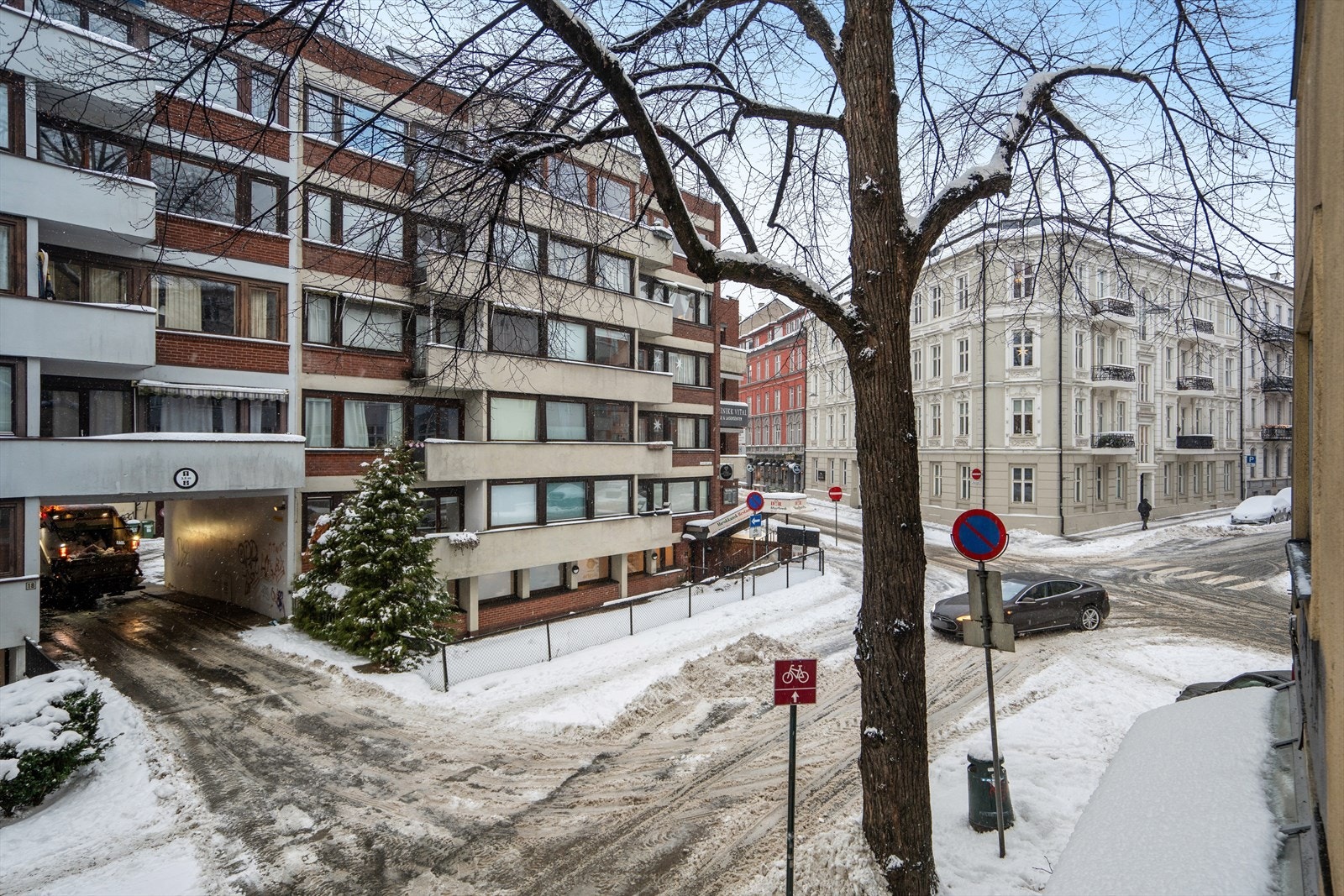 Utsyn fra leiligheten. Galleribilde