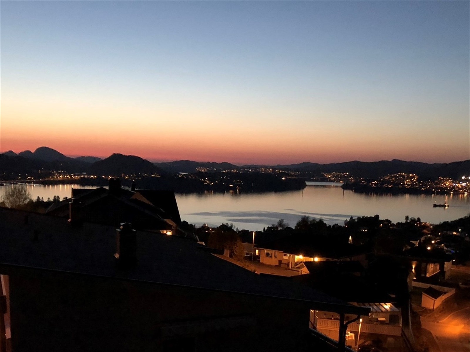 Her nytes fantastiske solnedganger. Foto: Privat Galleribilde