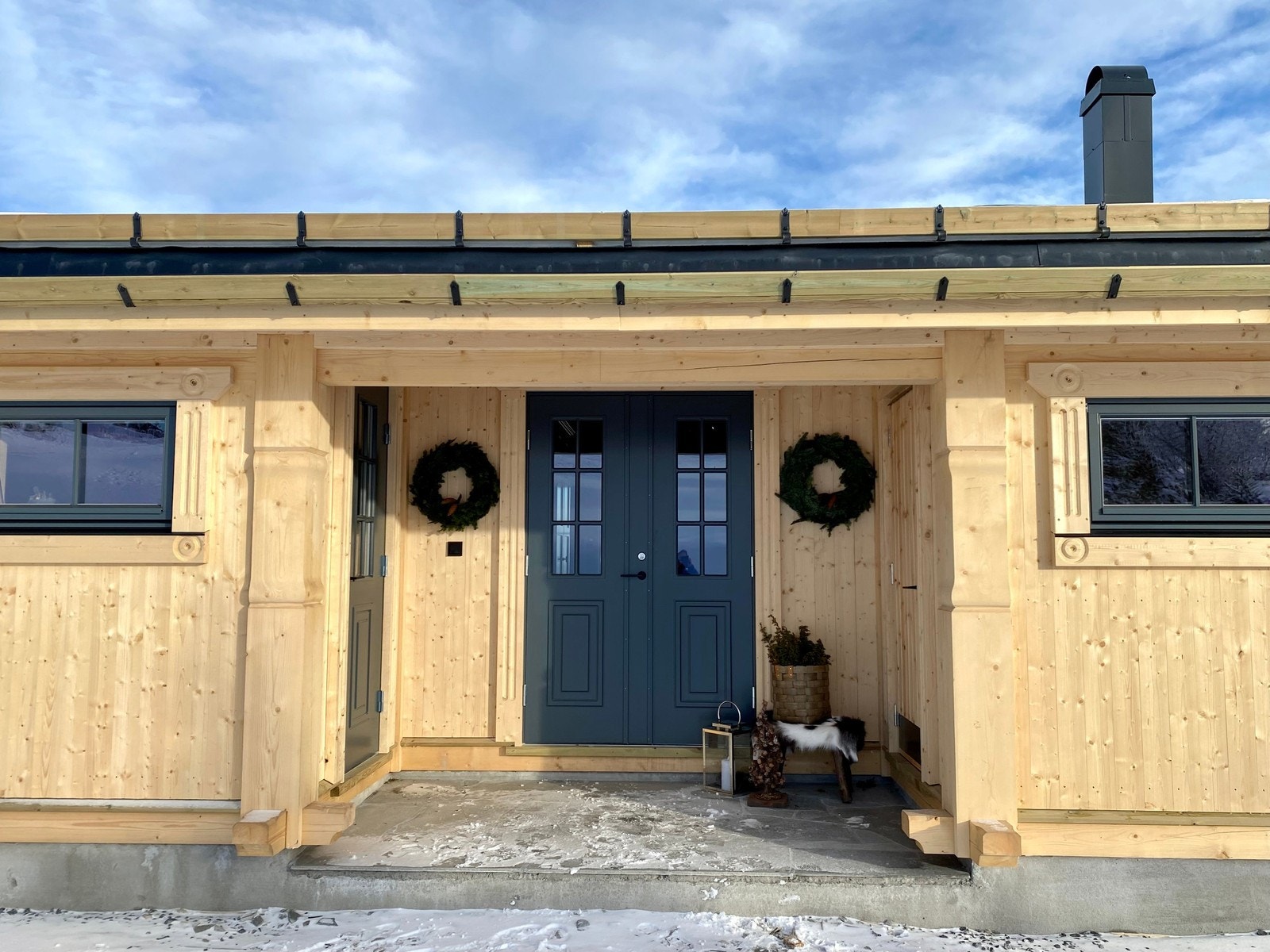 BIlde tatt av utbygger, Oppland Bygg og Anlegg AS i 2022 Galleribilde