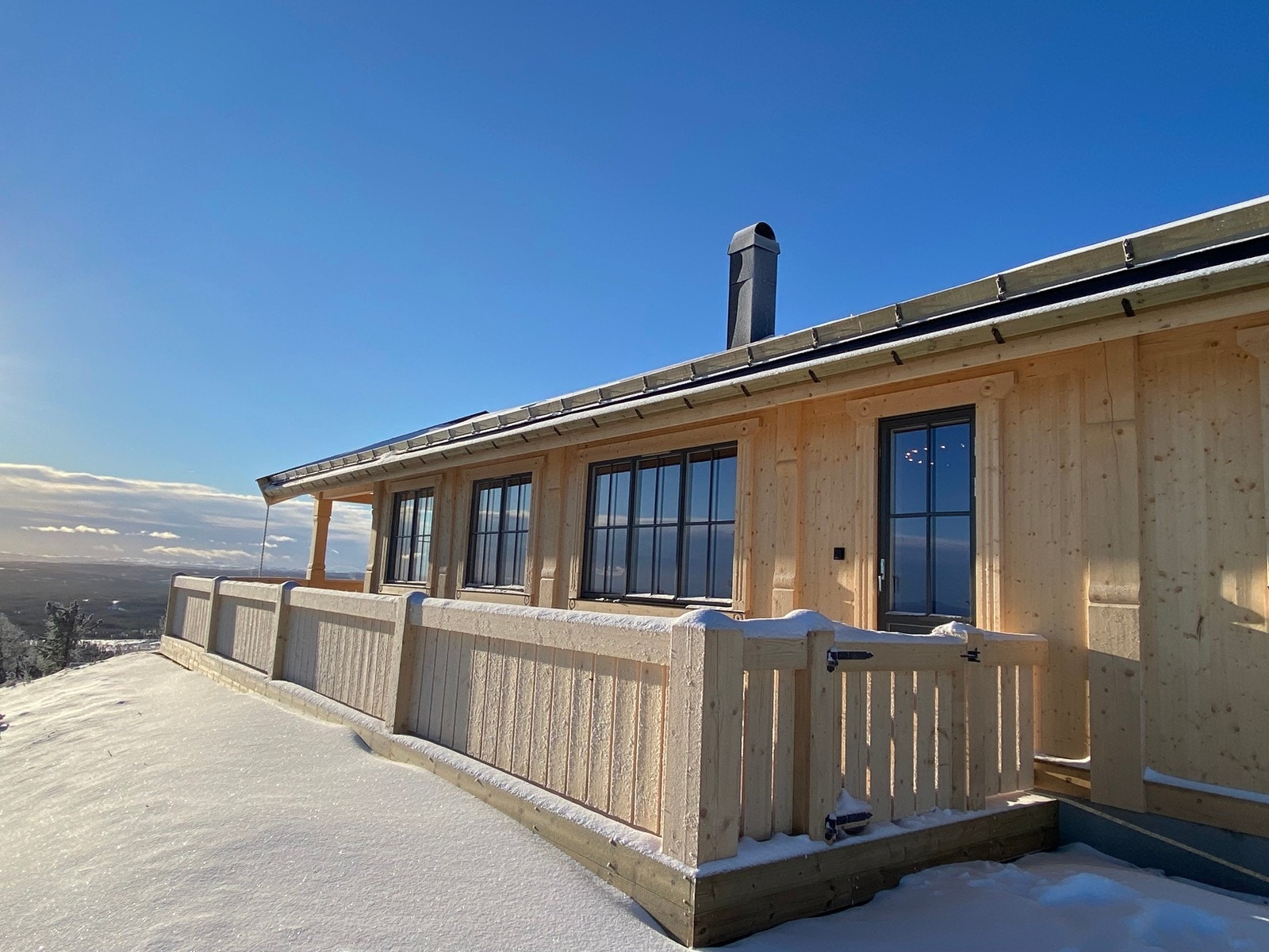 BIlde tatt av utbygger, Oppland Bygg og Anlegg AS i 2022 Galleribilde