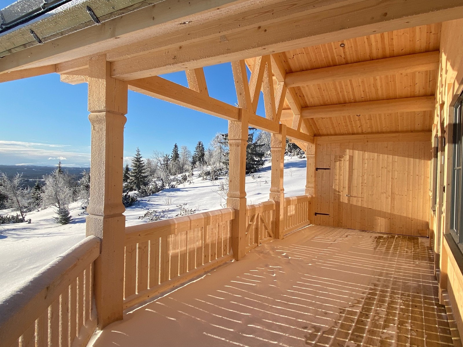 BIlde tatt av utbygger, Oppland Bygg og Anlegg AS i 2022 Galleribilde