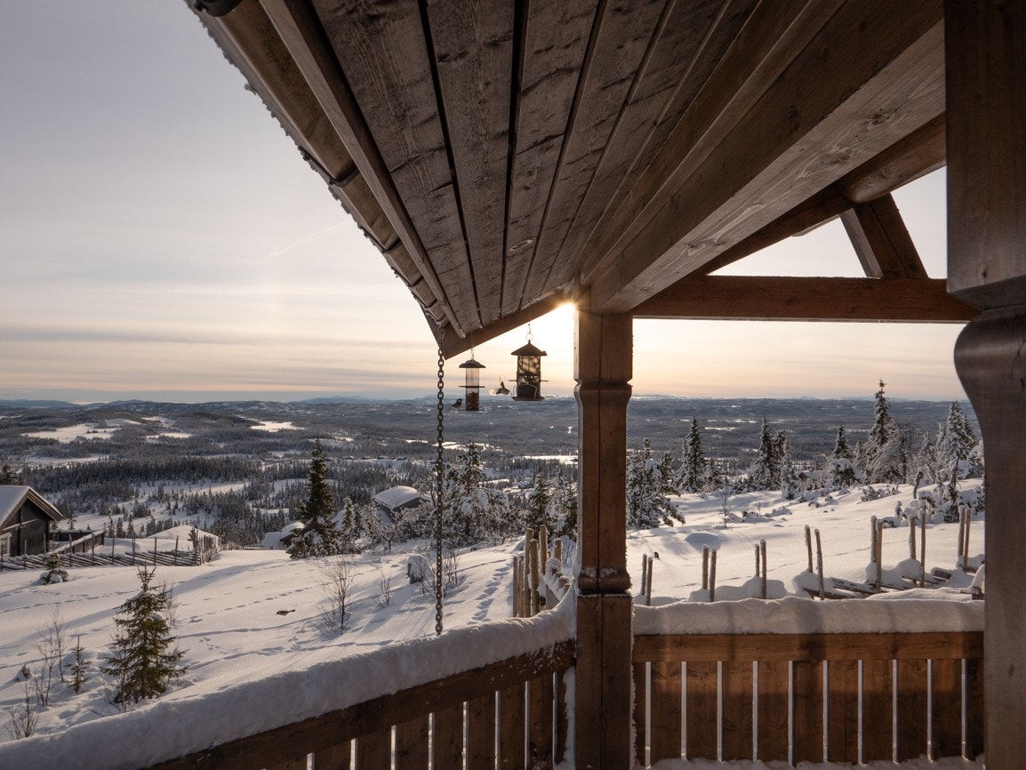 Vinterbilde tatt av selger Galleribilde