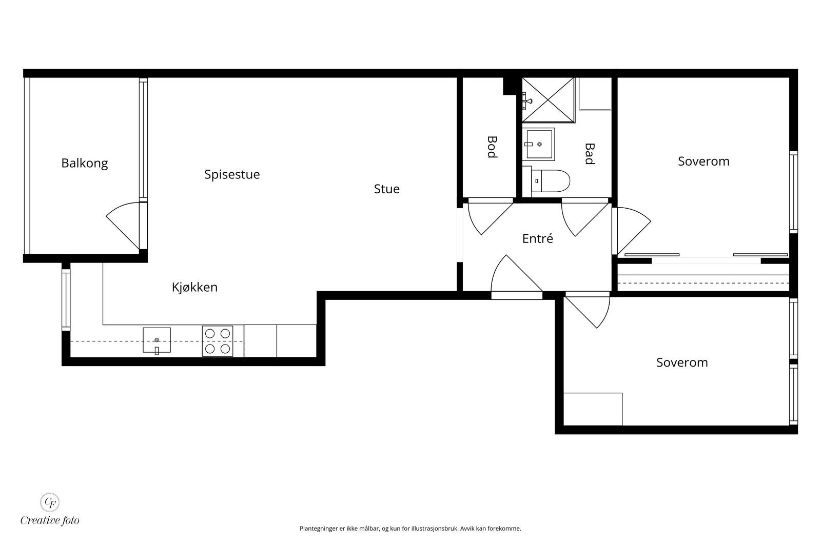 Plantegning. Galleribilde