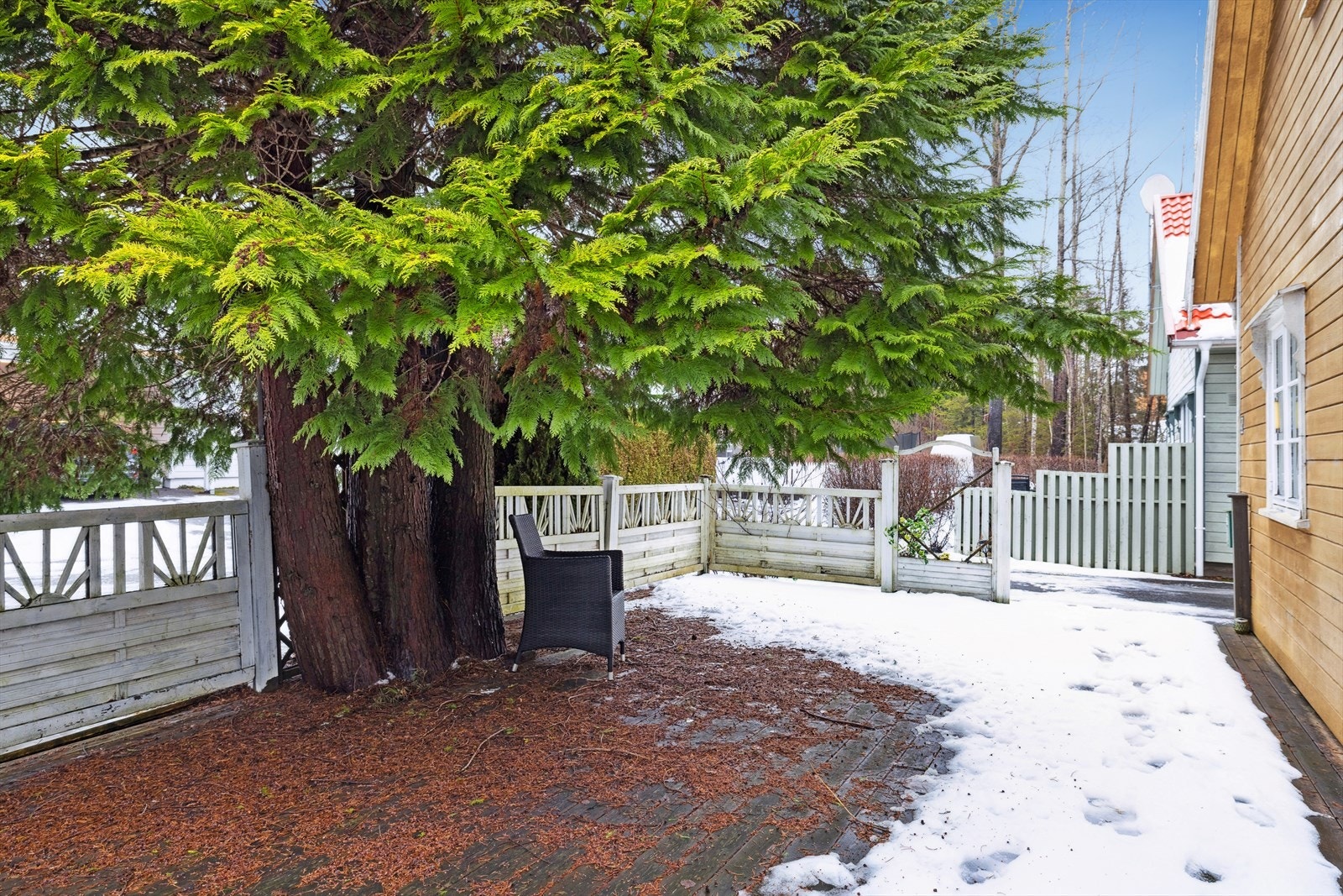 Solrik terrasse på 35 kvm Galleribilde