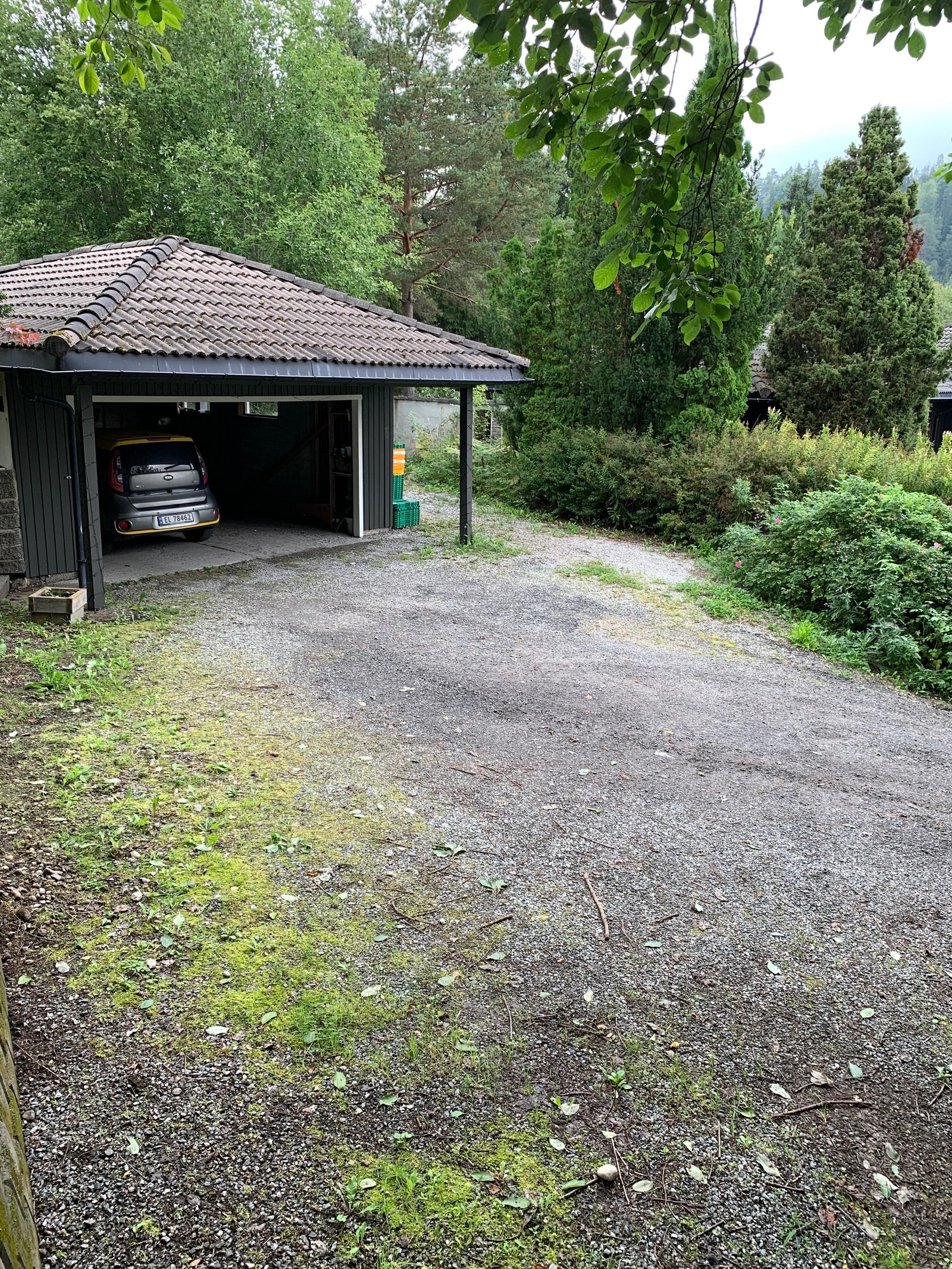 Parkering plass Galleribilde