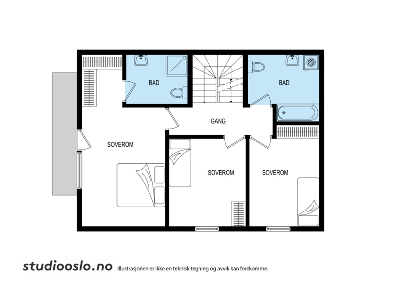 2. etasje Galleribilde