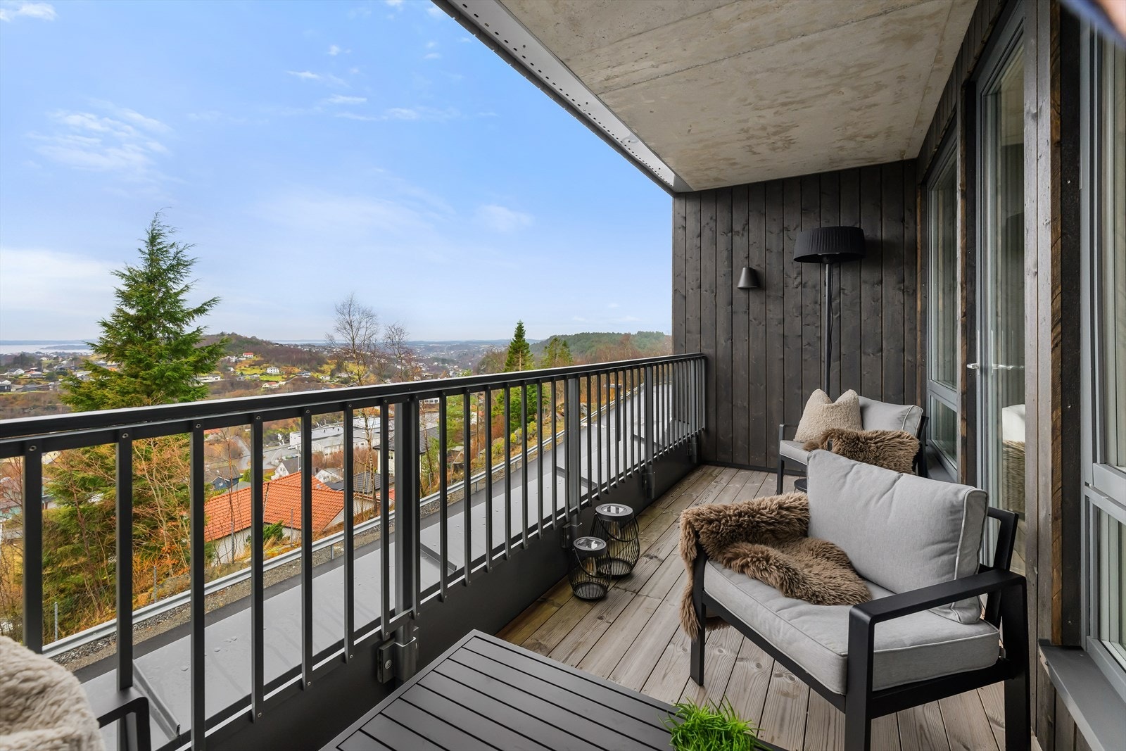 Nydelig utsikt over nærområdet. Galleribilde