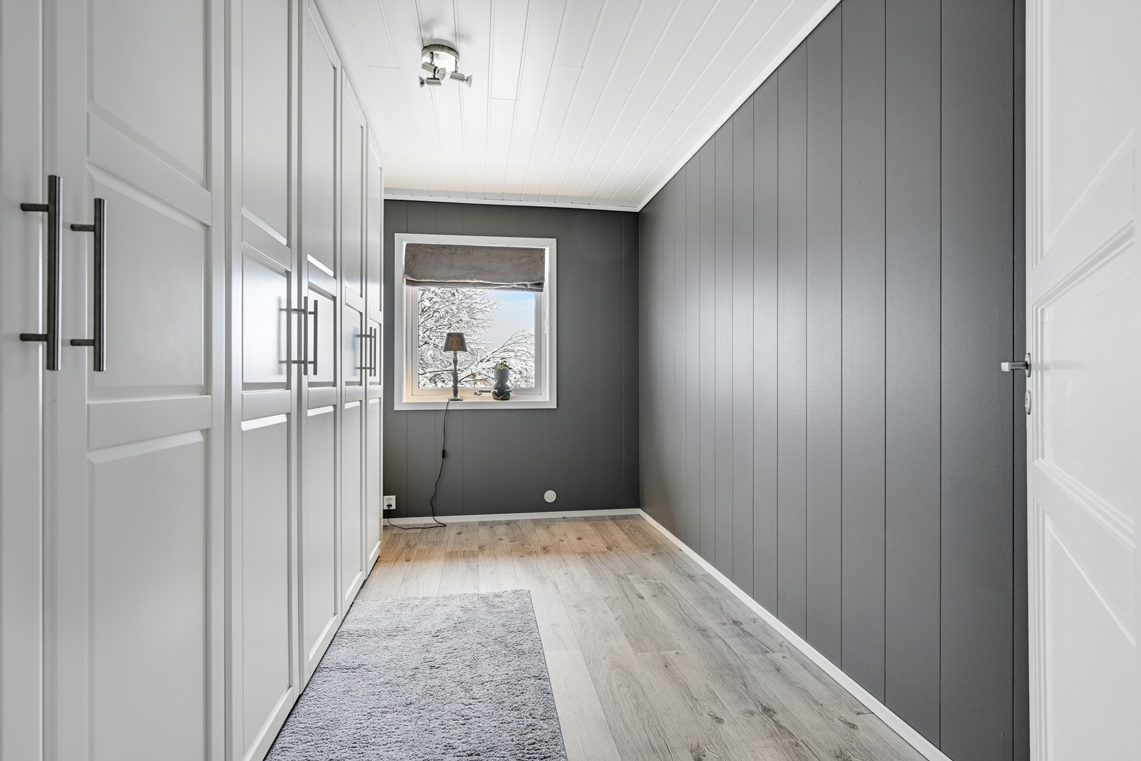 Soverom 3 er i dag i bruk til garderoberom. Galleribilde