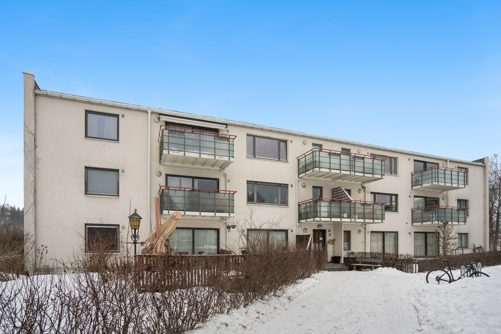 Byggets fasade Galleribilde